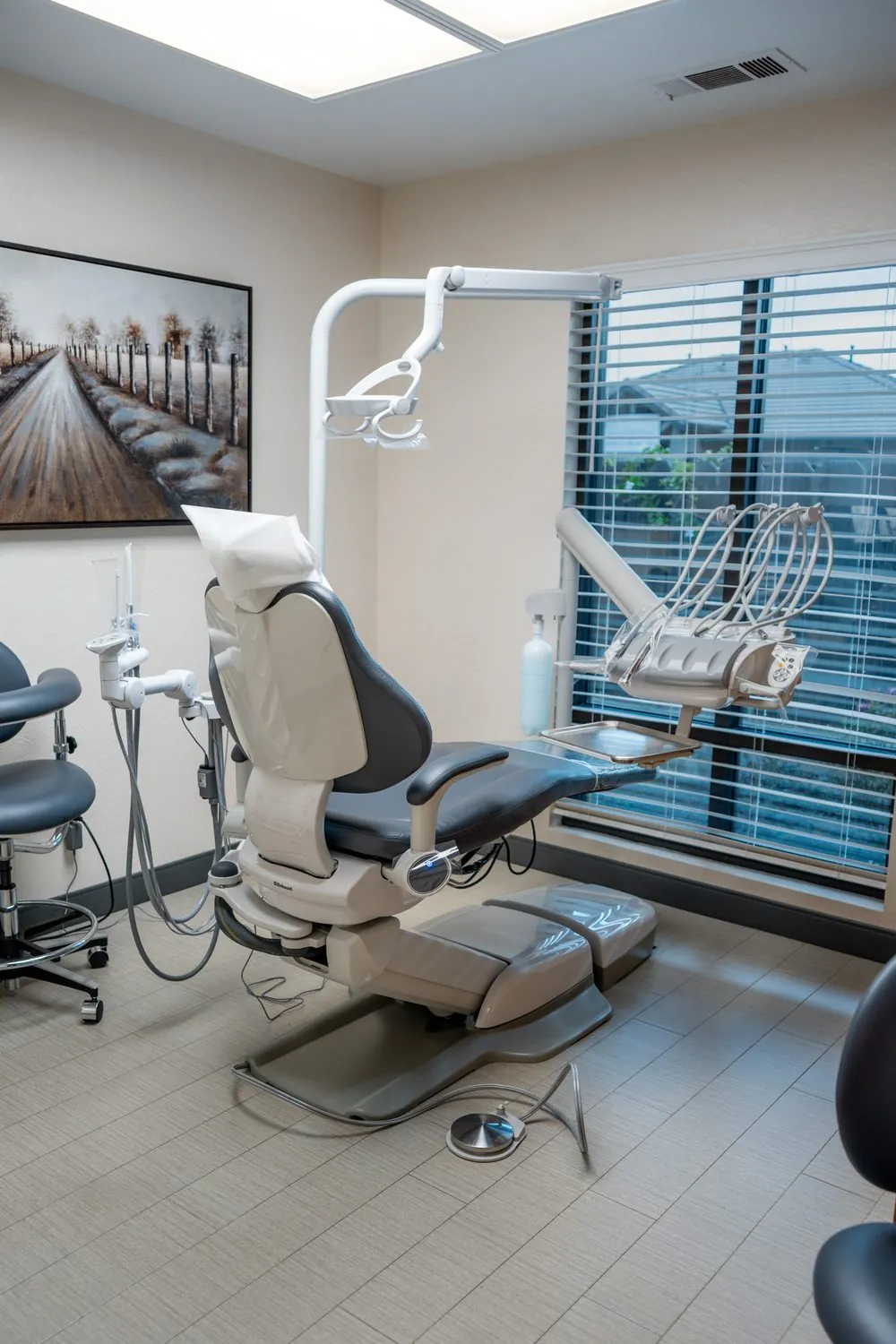 Modern dental operatory at our Tulare office